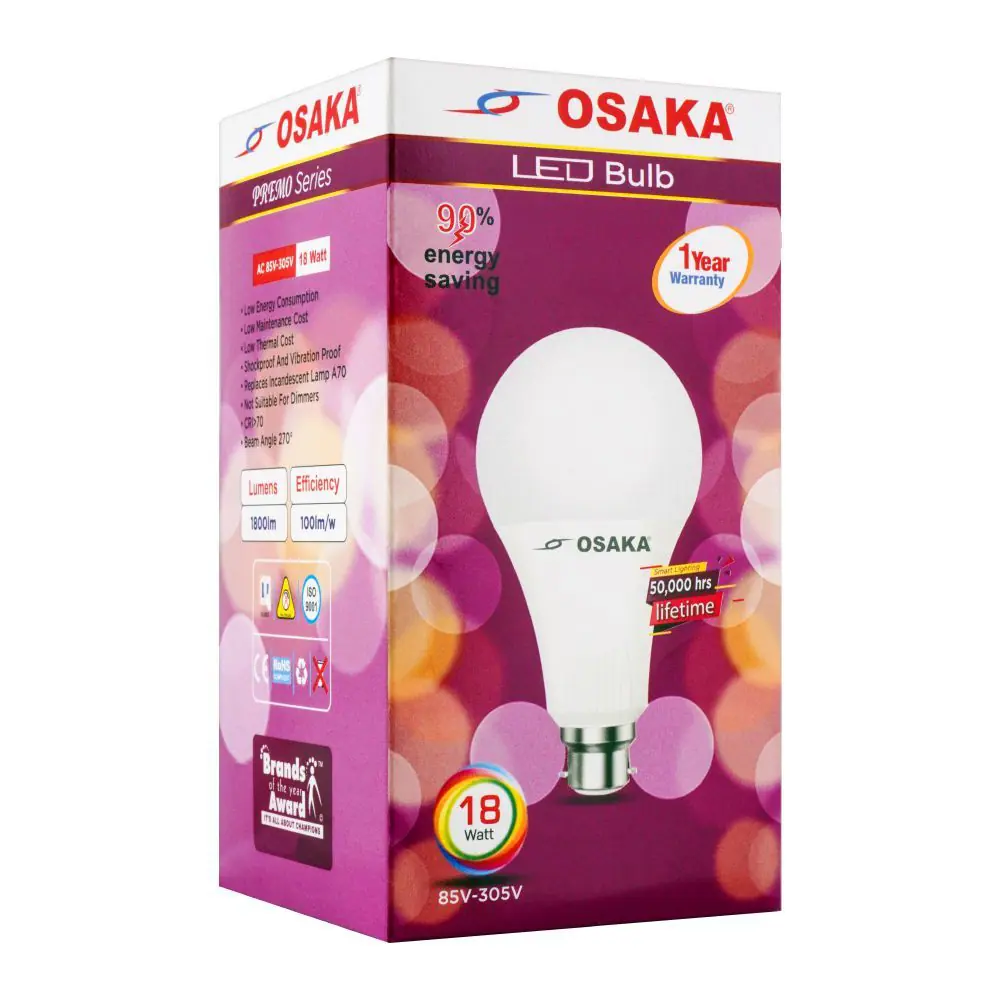 Osaka LED Bulb 12 Watts
