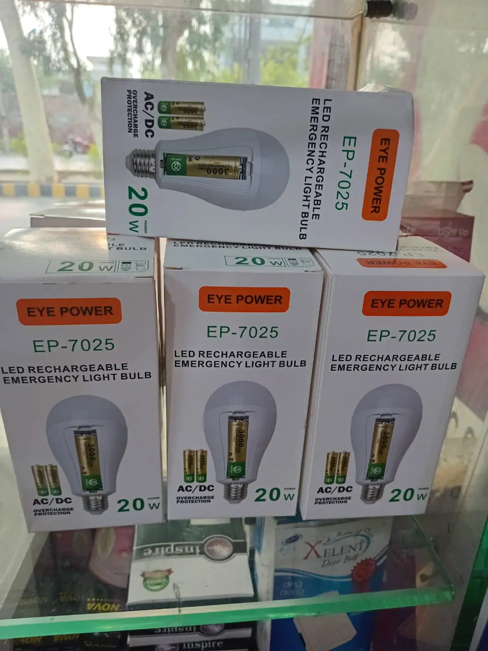 Eye Power Charging Bulb: Portable Emergency LED Light